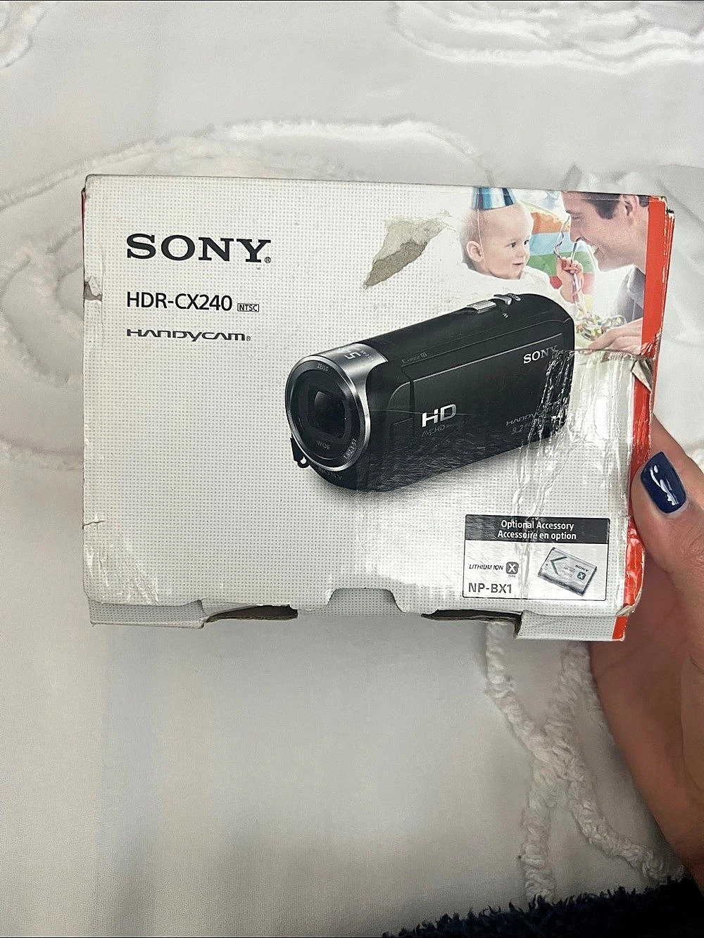 Sony HDR-CX240 HD Handycam Camcorder Black